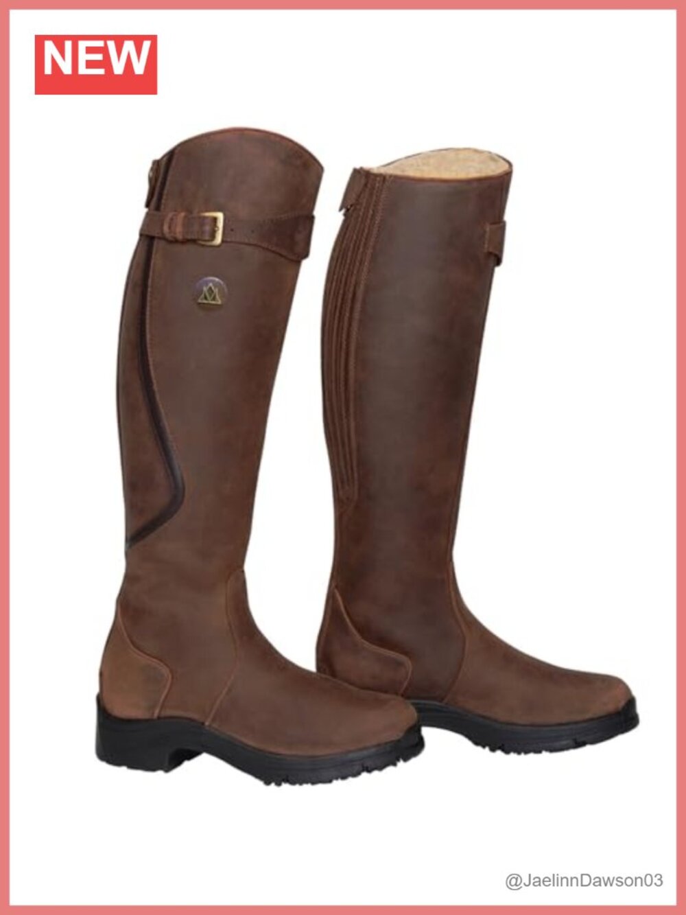 Mountain Horse Snowy River Tall Winter Boot Leather Faux Fur